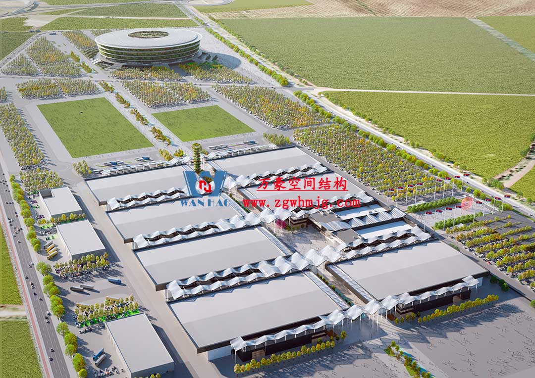 塞爾維亞國家展覽館鋼結構工程 塞爾維亞國家展覽館鋼結構工程