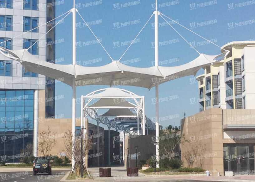 舟山恒都匯商業廣場膜結構