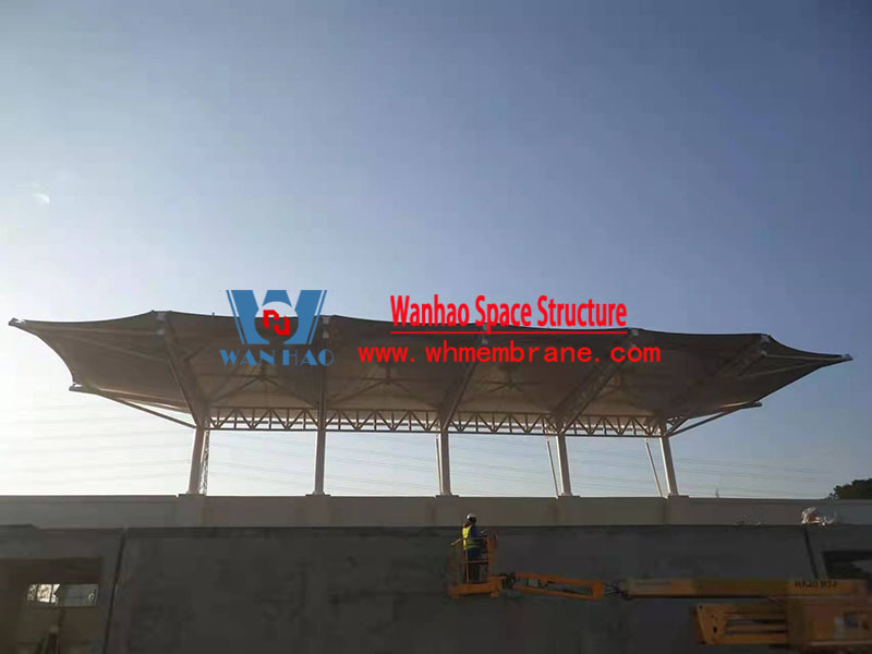 張家港市新建九年一貫制學校膜結構工程