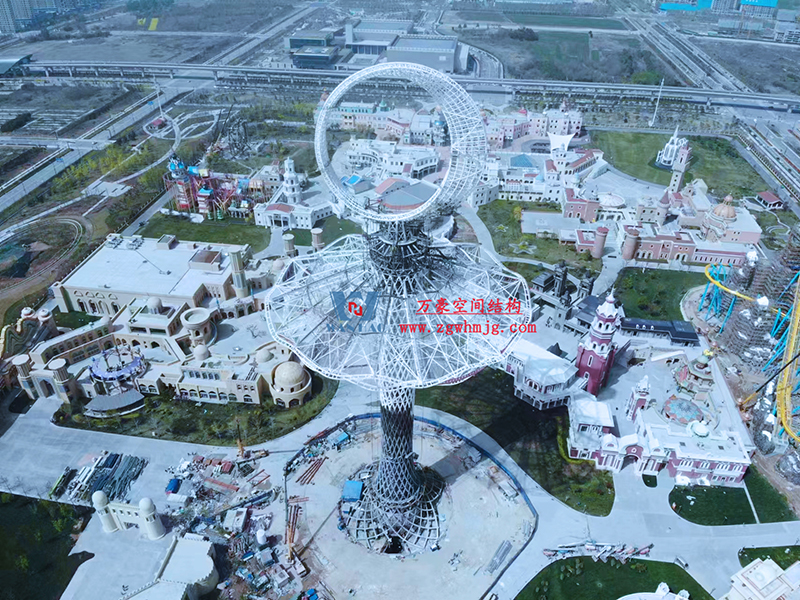 I TOWER-芭蕾舞者裙擺提升安裝階段完美收官！