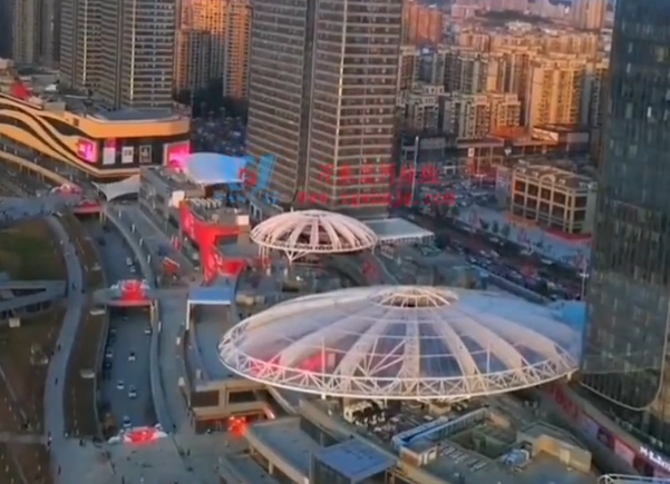 鋼膜結構商業天幕