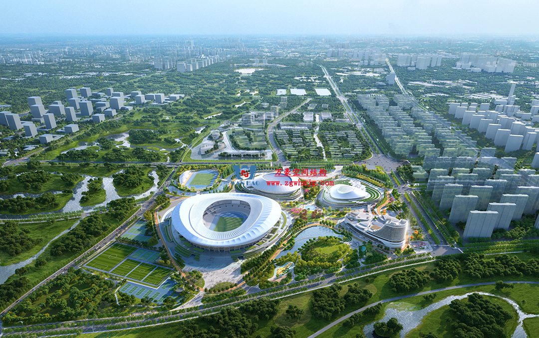 “太湖浮蓮”！萬豪空間結(jié)構(gòu)助力無錫奧林匹克體育產(chǎn)業(yè)中心項目