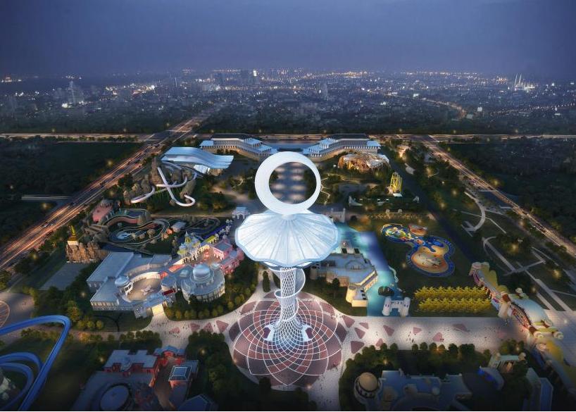 西安絲路塔ETFE索膜結構工程