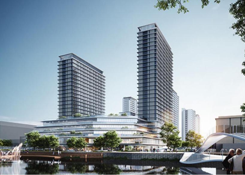 安吉縣昌碩小區地塊房產開發項目ETFE天幕