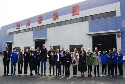 塞爾維亞客戶來訪