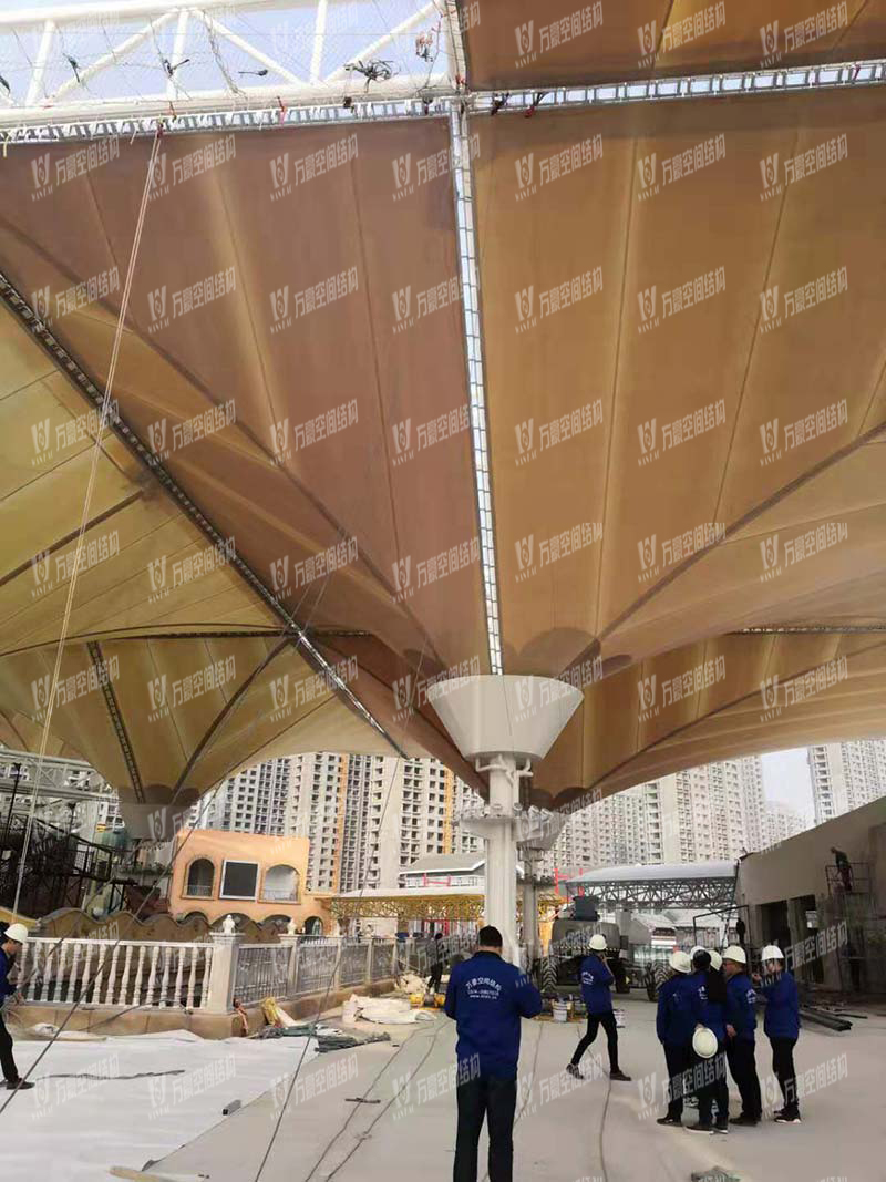 萬豪空間結構重大項目現場學習觀摩會