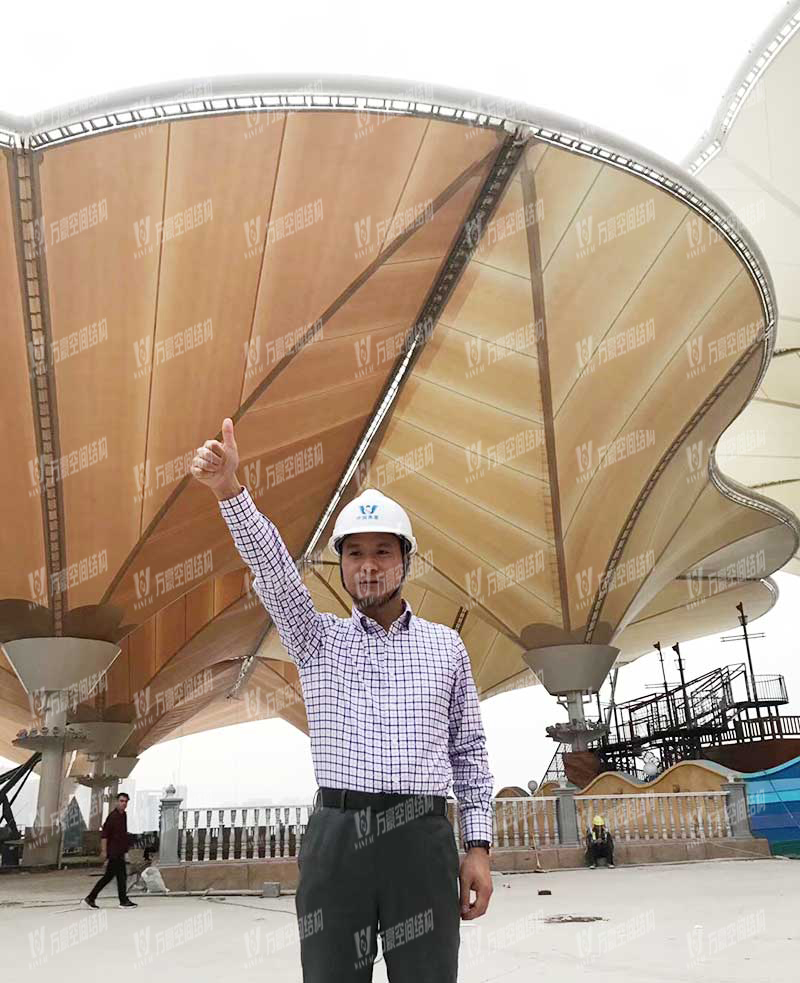 萬豪空間結構重大項目現場學習觀摩會