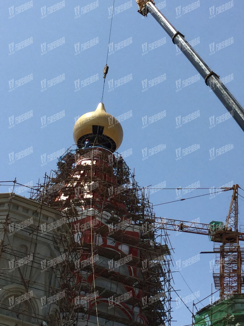 圓明新園皇家園林俄羅斯館穹頂 圓明新園皇家園林俄羅斯館穹頂