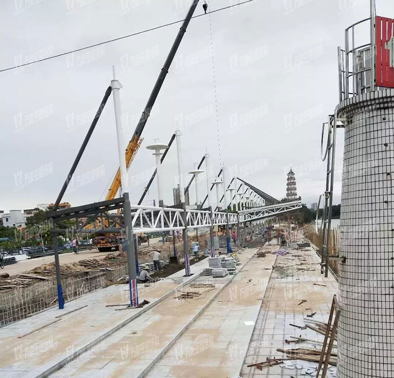 東莞市東江西岸PTFE網(wǎng)格覆膜結(jié)構(gòu) 東莞市東江西岸PTFE網(wǎng)格覆膜結(jié)構(gòu)